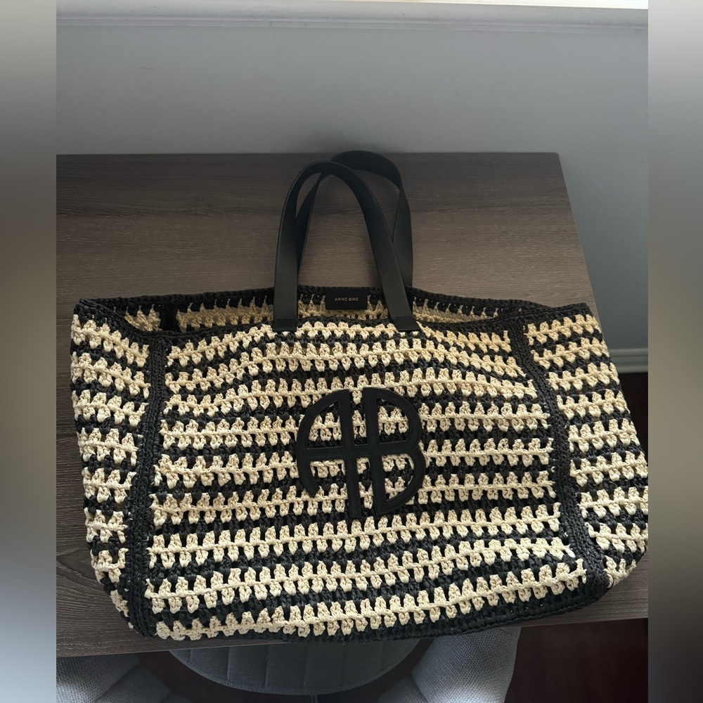 Anine Bing large Leah Tote - Picture 3 of 5